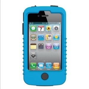 💜iPhone4/4sTrident Cyclops3Piece hard siliconcase